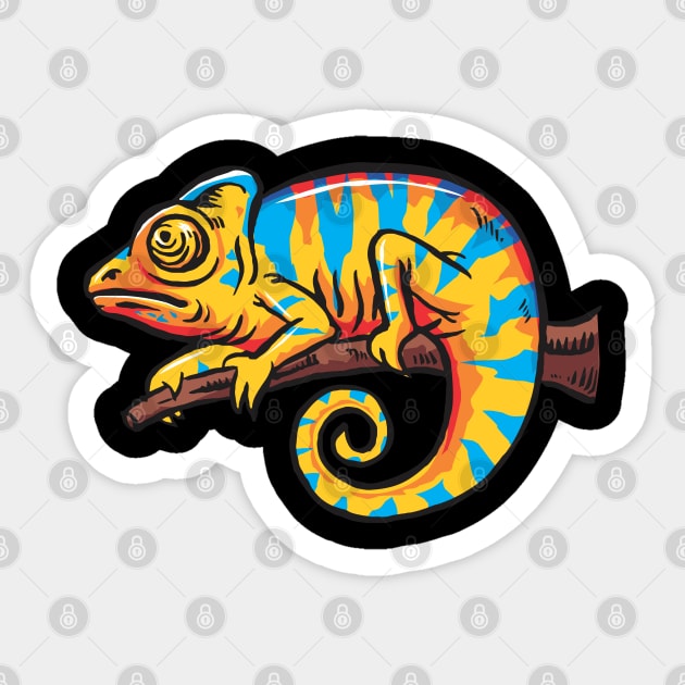 chameleon Sticker by Al Fathan 